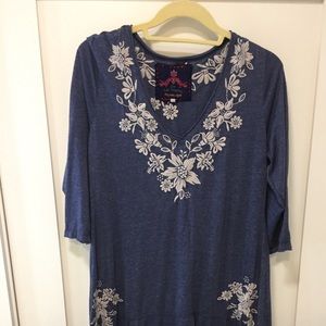 Johnny Was Embroidered dress